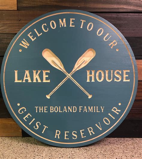 metal lake house signs|personalized wooden lake house signs.